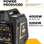 BE Power Equipment BE4000I 4,000 Peak Watts Inverter Generator - Image 7