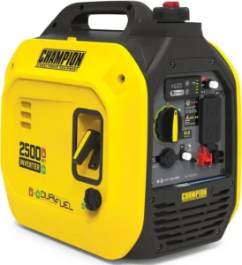 Champion Power Equipment 1850W/2500W Gasoline Powered Portable Recoil Inverter Generator