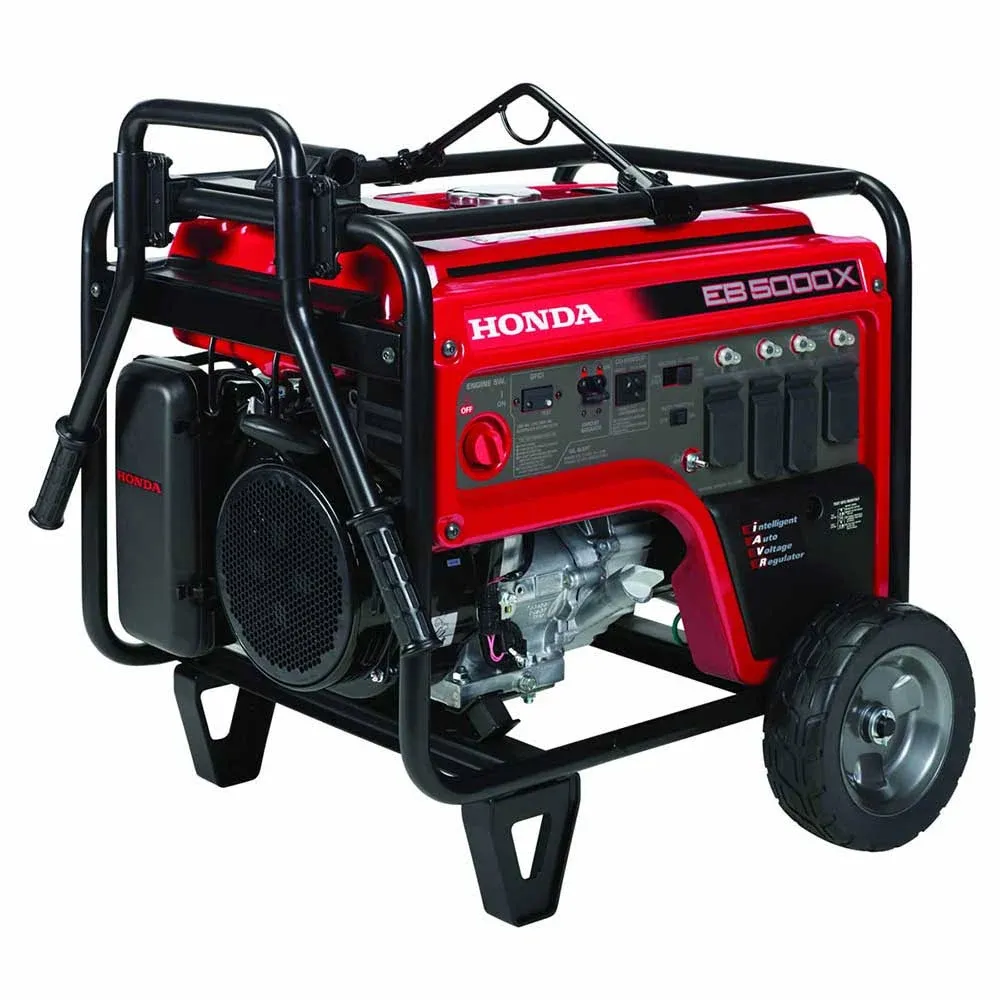 download (64) Honda EB5000 5000 Watt Industrial Generator w/ Co-Minder Detection System 120/240V EB5000XK3AN - Image 1