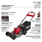 Milwaukee Tool M18 FUEL 18V Brushless Cordless 21-inch Walk Behind Self-Propelled Lawn Mower W/(2) 12.0 Ah Battery - Image 5