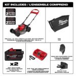 Milwaukee Tool M18 FUEL 18V Brushless Cordless 21-inch Walk Behind Self-Propelled Lawn Mower W/(2) 12.0 Ah Battery - Image 4