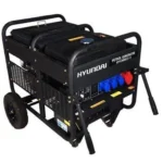 Hyundai 12,000-Watt Gas Powered Portable Generator With Electric Start HG12000E