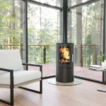 Henley Geneva 5KW Wood Burning Stove with Logstore for Home & Garden - Image 3