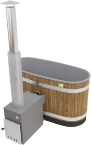 Kirami Original Tiny Hot Tub Thermowood