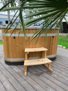 Kirami Original Tiny Hot Tub Thermowood - Image 9